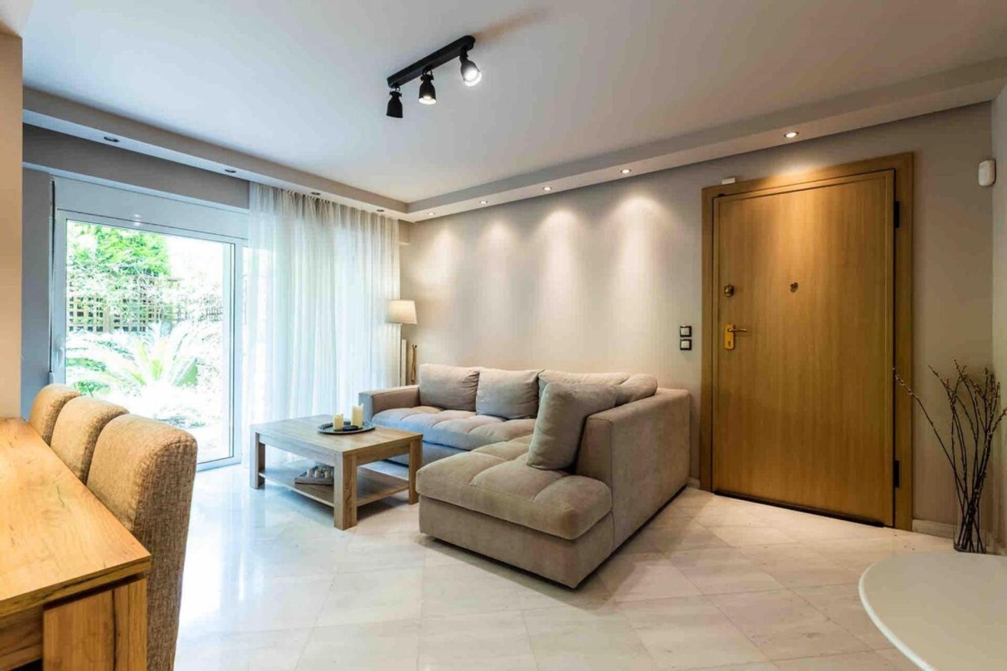 Ferienwohnung The Garden House At Alimos Athen Exterior foto